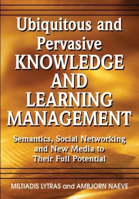Ubiquitous and Pervasive Knowledge and Learning... 1599044838 Book Cover