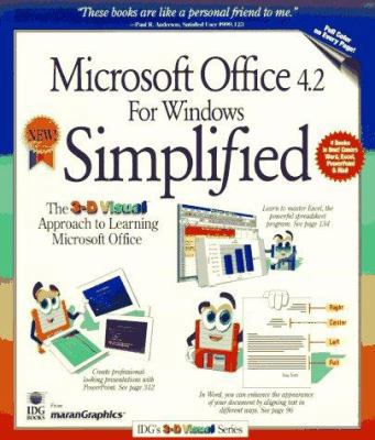 Microsoft Office 4.2 for Windows Simplified (Id... 1568846738 Book Cover