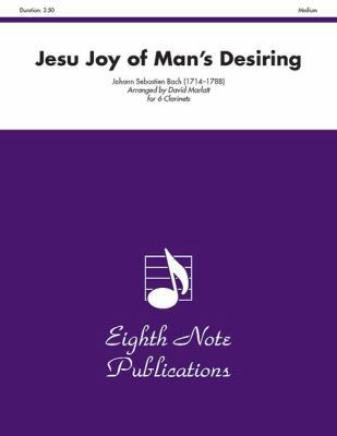 Jesu Joy of Man's Desiring: Score & Parts 1554724945 Book Cover