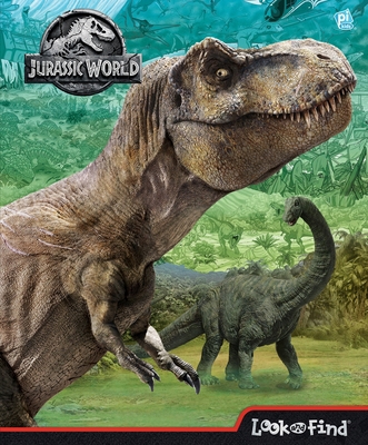 Jurassic World: Look and Find Activity Book 1503737519 Book Cover