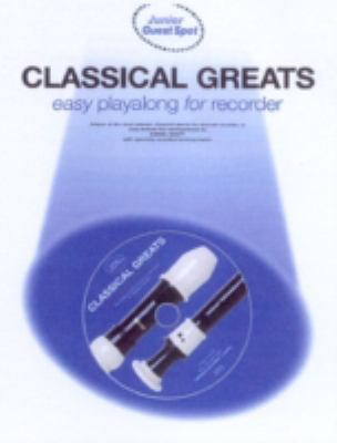 Classical Greats: Easy Playalong for Recorder [... 0711991448 Book Cover