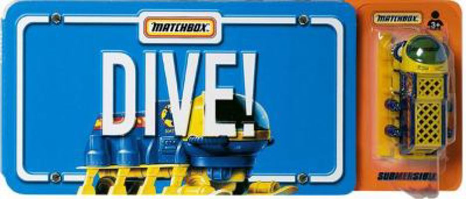 Dive! [With Submersible Matchbox Car] 1584852151 Book Cover