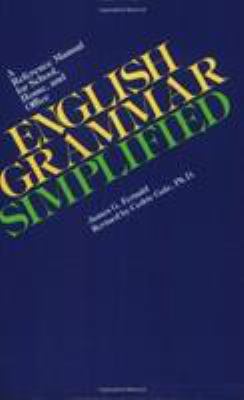 English Grammar Simplified 0064634841 Book Cover