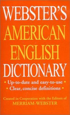Webster's American English Dictionary 1892859114 Book Cover