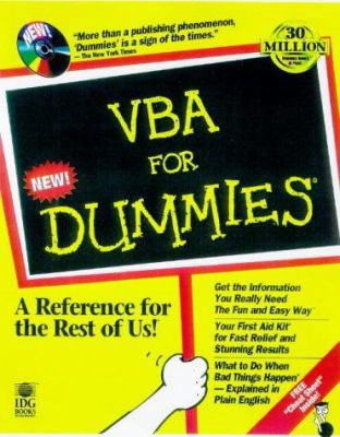 Vba for Dummies 0764502581 Book Cover