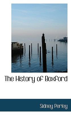 The History of Boxford 1117318478 Book Cover