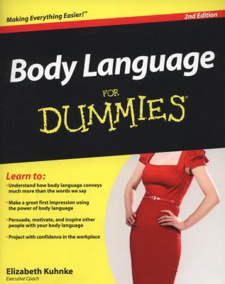 Body Language for Dummies 1119953510 Book Cover