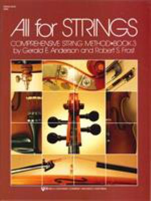 All For Strings Book 3: String Bass B001ARLACE Book Cover