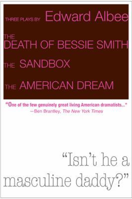 Three Plays by Edward Albee: The Death of Bessi... 0715645323 Book Cover