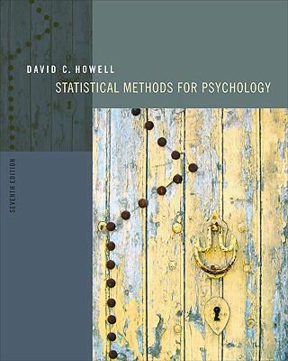 Statistical Methods for Psychology 0495597848 Book Cover