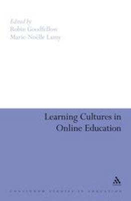 Learning Cultures in Online Education 1847060625 Book Cover