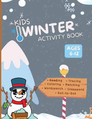Kids Winter Activity Book B0BCSB1M5C Book Cover