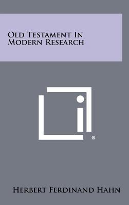 Old Testament in Modern Research 1258392607 Book Cover
