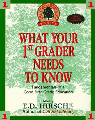 What Your First-Grader Needs to Know 0385310269 Book Cover