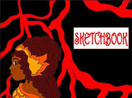 Hardcover Fire Goddess Sketchbook Book