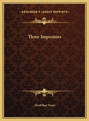 Three Impostors 1169722288 Book Cover