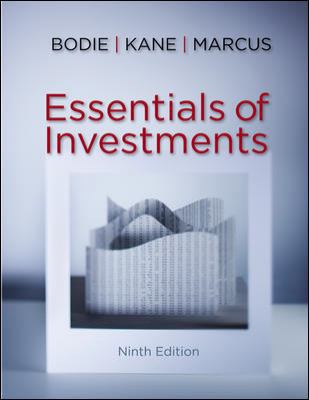 Essentials of Investments 0078034698 Book Cover