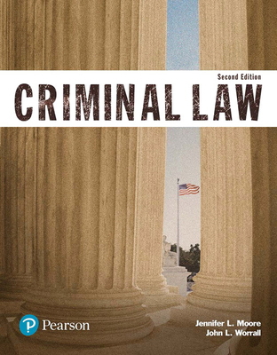 Criminal Law (Justice Series), Student Value Ed... 013455941X Book Cover