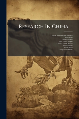Research In China ... 1025044045 Book Cover