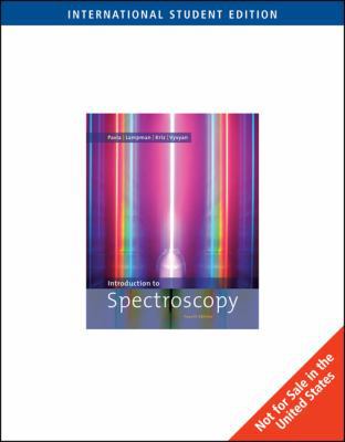 Introduction to Spectroscopy 0495555754 Book Cover