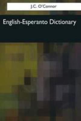 English-Esperanto Dictionary 1544081685 Book Cover