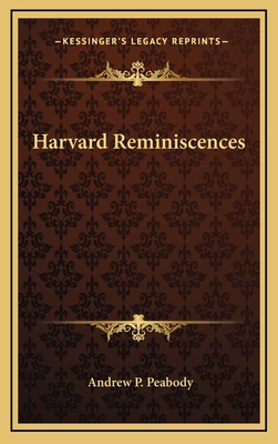 Harvard Reminiscences 1163644471 Book Cover