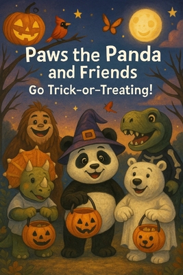 Paws the Panda and Friends: Go Trick-or-Treating B0FTXFRHKL Book Cover