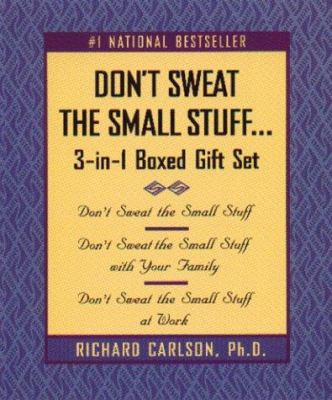 Don't Sweat the Small Stuff - 3 Copy Mixed Prepack 0786885173 Book Cover