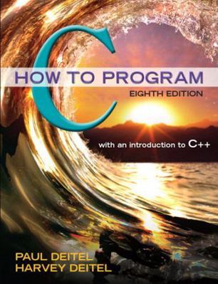 C How to Program Plus Mylab Programming with Pe... 0134227026 Book Cover