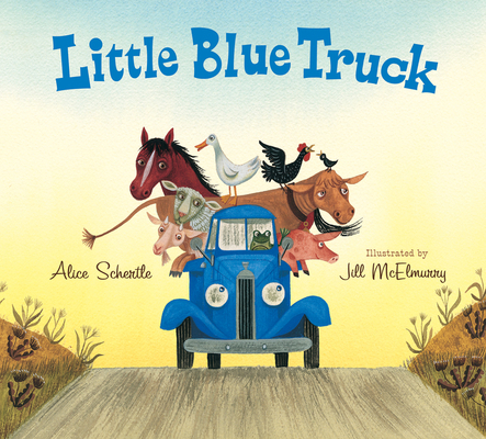 Little Blue Truck Lap Board Book 054405685X Book Cover