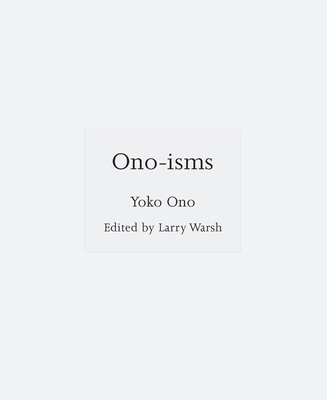 Ono-Isms 0691239223 Book Cover