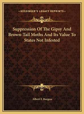 Suppression Of The Gipsy And Brown-Tail Moths A... 1169401481 Book Cover