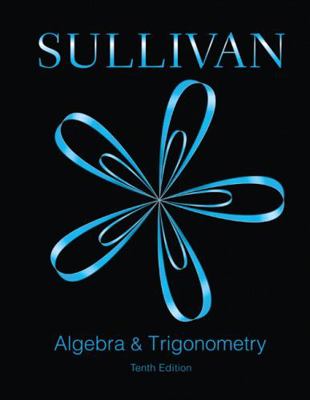 Algebra and Trigonometry 0321998596 Book Cover