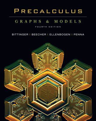 Precalculus: Graphs & Models 0321525345 Book Cover