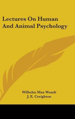 Lectures On Human And Animal Psychology 054815516X Book Cover