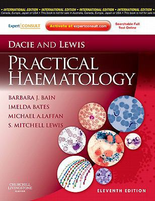 Dacie & Lewis Pract Haematology 11/e 070203407X Book Cover