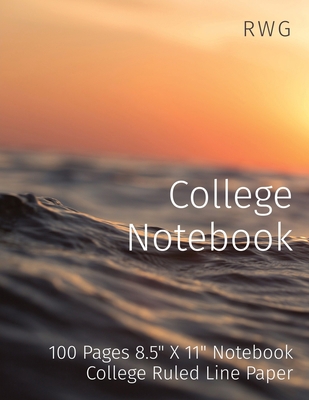 College Notebook: 100 Pages 8.5" X 11" Notebook... 1794816364 Book Cover