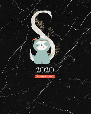 2020 Weekly Planner: Cute 2020 Agenda Sloth Tri... 1703217640 Book Cover