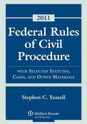 Federal Rules Civil Procedure, 2011 Statutory S... 0735508755 Book Cover