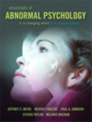 Essentials of Abnormal Psychology, Third Canadi... 0133514188 Book Cover