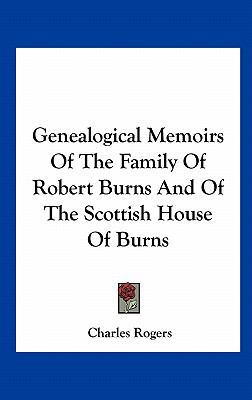 Genealogical Memoirs Of The Family Of Robert Bu... 1162953985 Book Cover