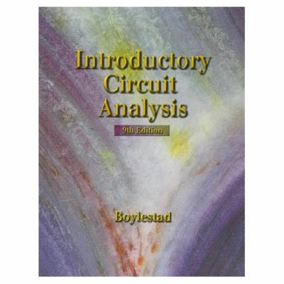 Introductory Circuit Analysis 0139271872 Book Cover