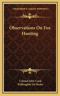 Observations on Fox Hunting 1163435295 Book Cover