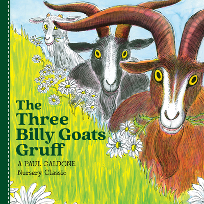 The Three Billy Goats Gruff Board Book 0358732131 Book Cover
