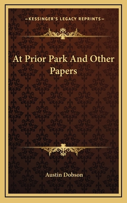 At Prior Park and Other Papers 1163353272 Book Cover