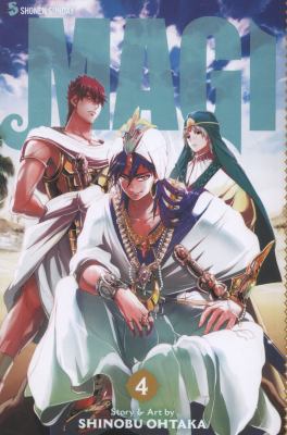 Magi: The Labyrinth of Magic, Vol. 4 1421559544 Book Cover
