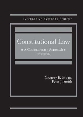 Constitutional Law: A Contemporary Approach (In... 1684675715 Book Cover