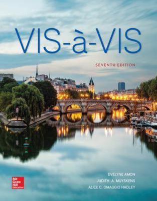 VIS-A-VIS: Beginning French 1259904032 Book Cover