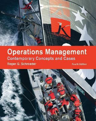 Operations Management: Contemporary Concepts an... 0073377864 Book Cover