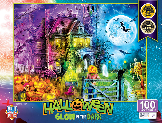 Halloween - Glow in the Dark - Spooky Night 100...            Book Cover